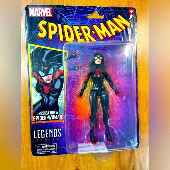 🕸️ Marvel Legends Series Jessica Drew Spider-Woman  Spider-Man Legends - 6 Inch - Picture 1 of 6